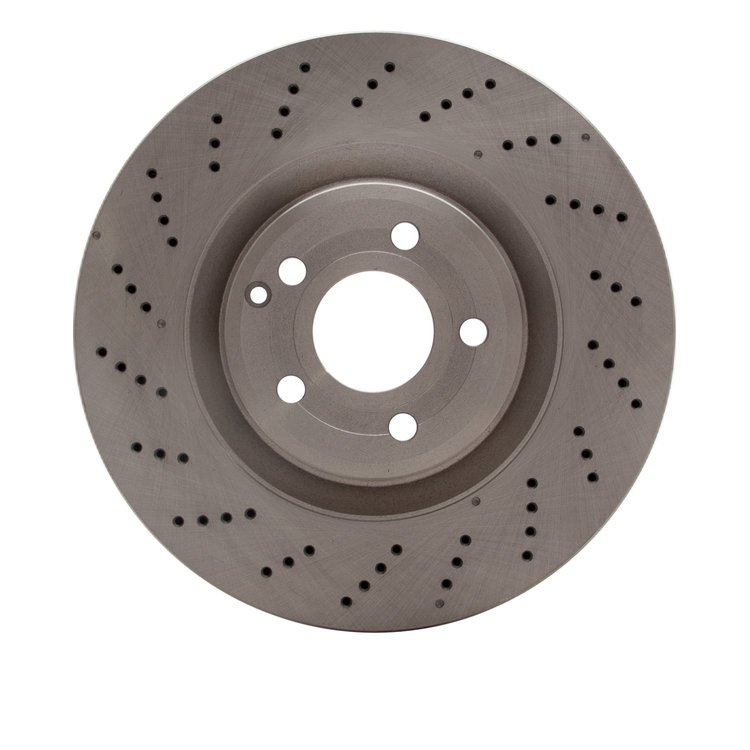 620-63170 Drilled Brake Rotor, 2015-2017 Mercedes-Benz, Position: Front