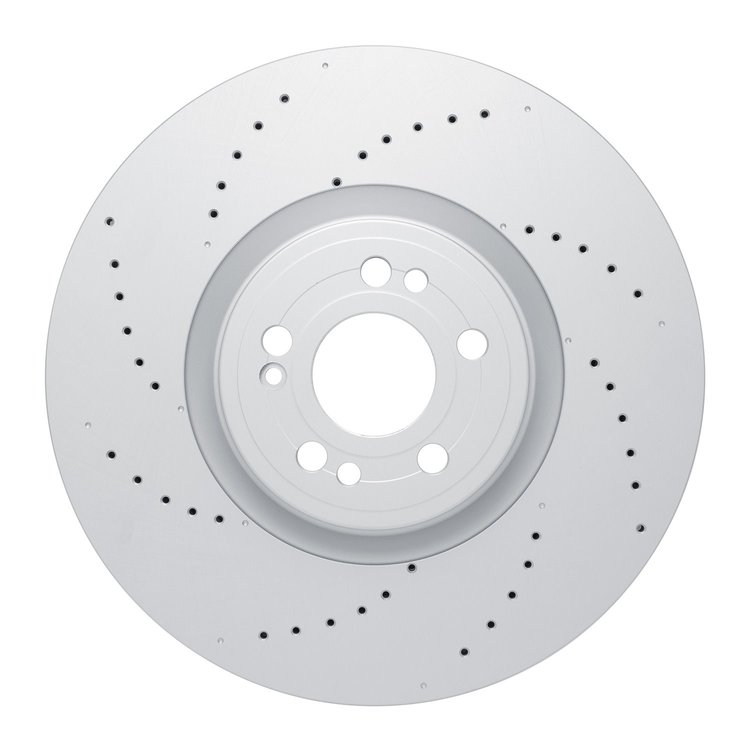 620-63180 Drilled Brake Rotor, Fits Select Mercedes-Benz, Position: Front