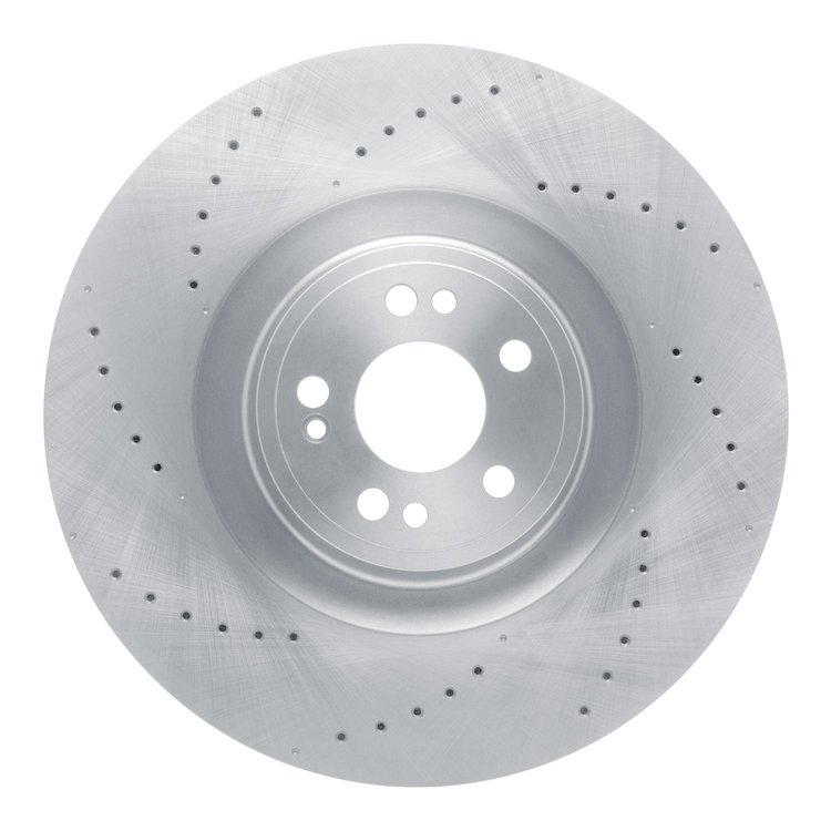 620-63193 Drilled Brake Rotor, Fits Select Mercedes-Benz, Position: Front