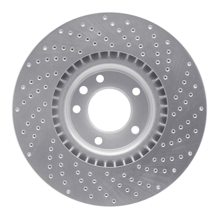 621-02092L Drilled Brake Rotor [Silver], 2008-2009 Multiple Makes/Models, Position: Front Left