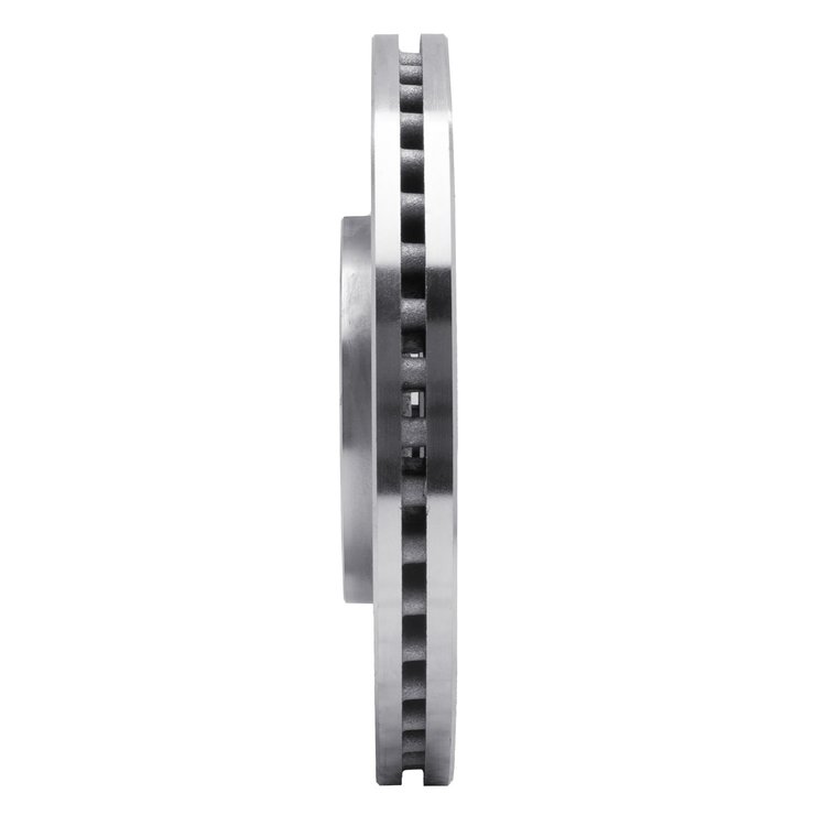 621-39013L Drilled Brake Rotor [Silver], 2003-2009 Mopar, Position: Front Left