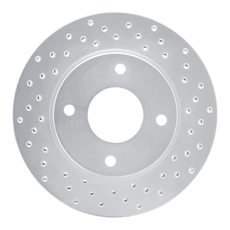 621-67062R Drilled Brake Rotor [Silver], 2007-2017 Infiniti/Nissan, Position: Front Right