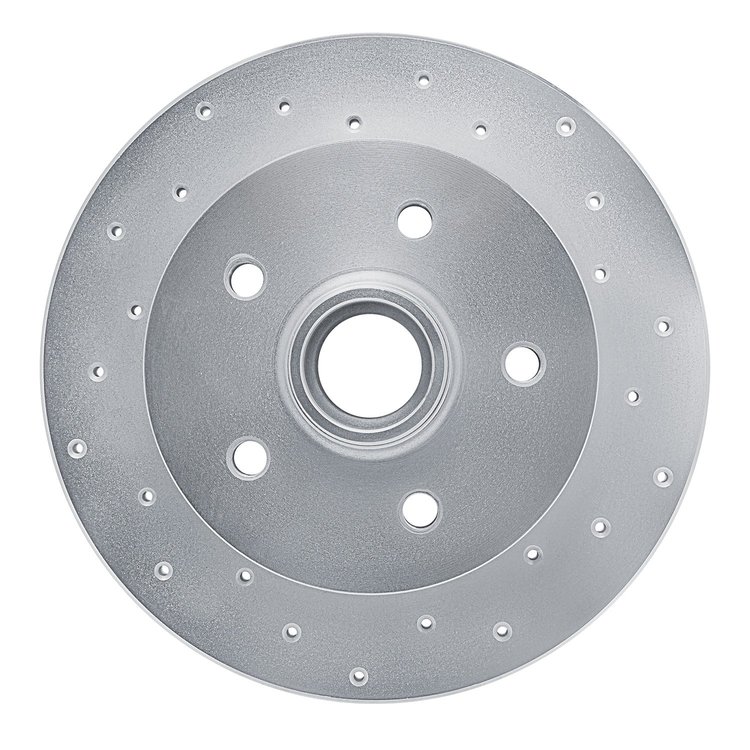 621-74039R Drilled Brake Rotor [Silver], 1986-1991 Audi/Volkswagen, Position: Front Right