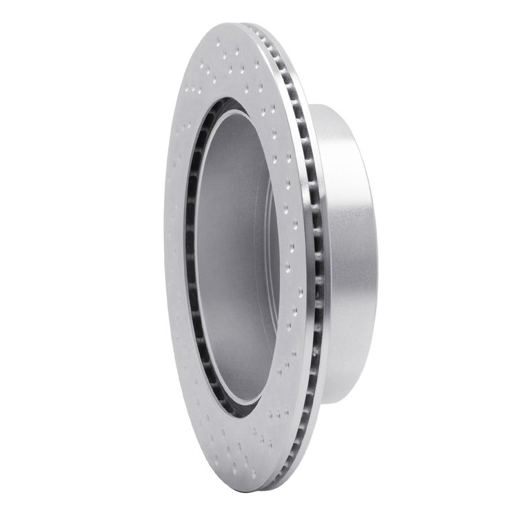 621-75010L Drilled Brake Rotor [Silver], 2001-2006 Lexus/Toyota/Scion, Position: Rear Left