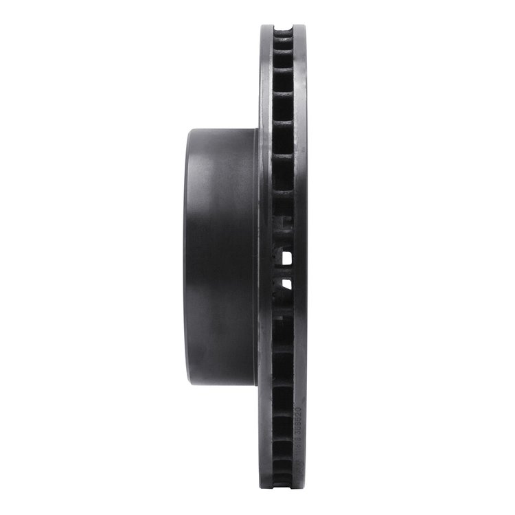 623-02019R Drilled Brake Rotor [Black], 1987-1995 Porsche, Position: Front Right