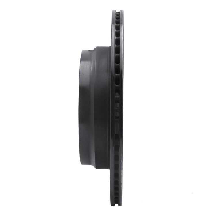 623-11016R Drilled Brake Rotor [Black], 2006-2012 Land Rover, Position: Rear Right