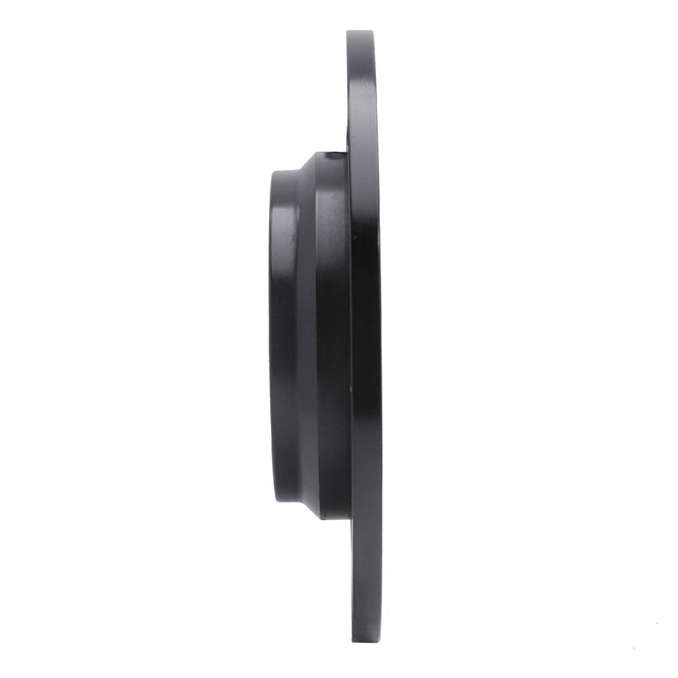 623-63143R Drilled Brake Rotor [Black], 2012-2018 Mercedes-Benz, Position: Rear Right