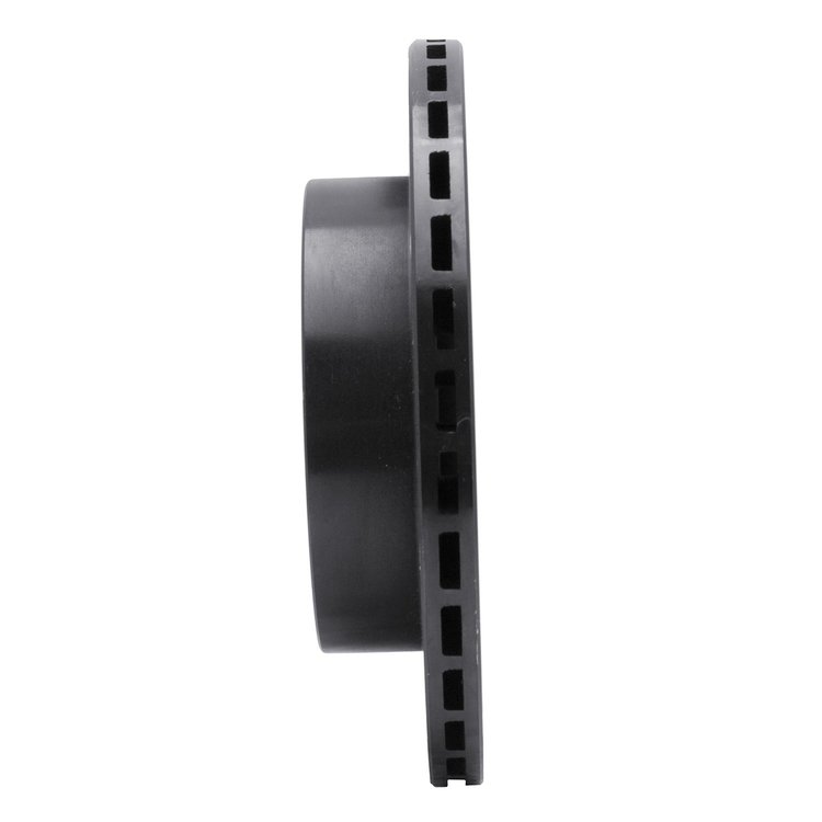 623-72029L Drilled Brake Rotor [Black], 1994-1995 Multiple Makes/Models, Position: Rear Left