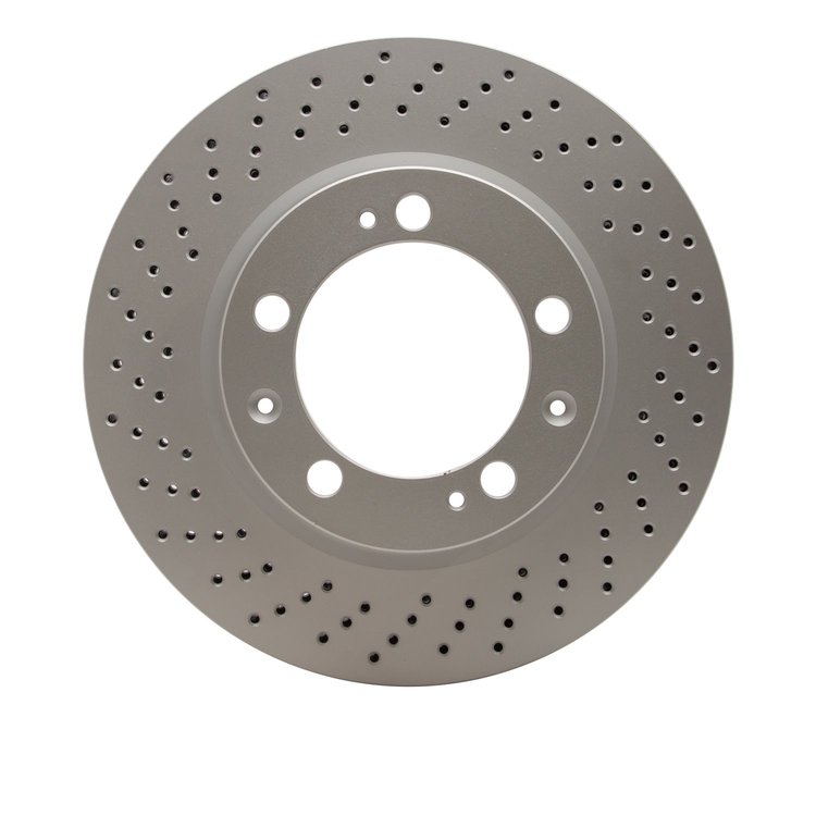 624-02025D GEOSPEC Drilled Rotor [Coated], 1994-1998 Porsche, Position: Left Front