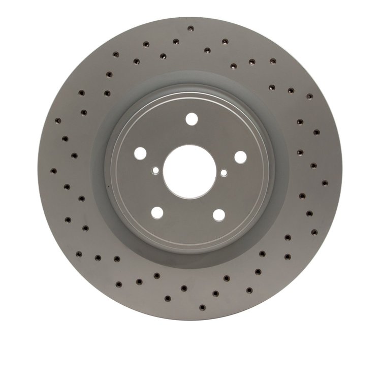 624-13041 GEOSPEC Drilled Rotor [Coated], 2018-2021 Subaru, Position: Front