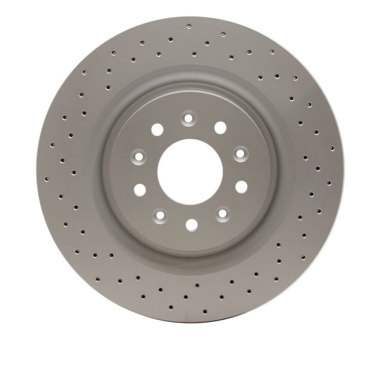 624-20016 GEOSPEC Drilled Rotor [Coated], 2000-2006 Jaguar, Position: Front