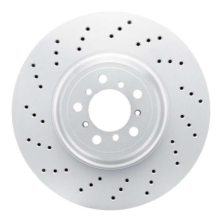 624-31129D GEOSPEC Drilled Rotor [Coated], 2015-2020 BMW, Position: Left Front