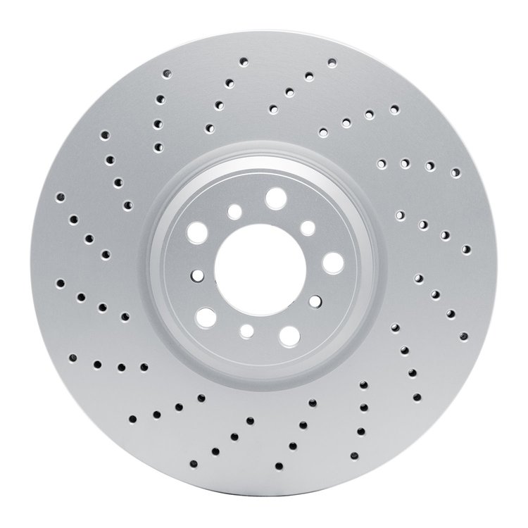 624-31154D GEOSPEC Drilled Rotor [Coated], 2015-2019 BMW, Position: Left Front