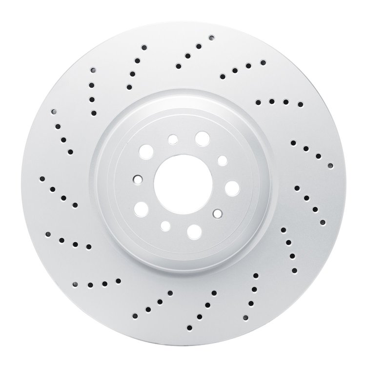 624-31192D GEOSPEC Drilled Rotor [Coated], Fits Select BMW, Position: Left Front