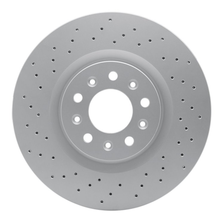 624-54055 GEOSPEC Drilled Rotor [Coated], 2005-2006 Ford/Lincoln/Mercury/Mazda, Position: Rear