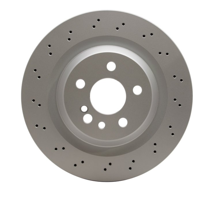 624-63057 GEOSPEC Drilled Rotor [Coated], 2003-2006 Mercedes-Benz, Position: Rear