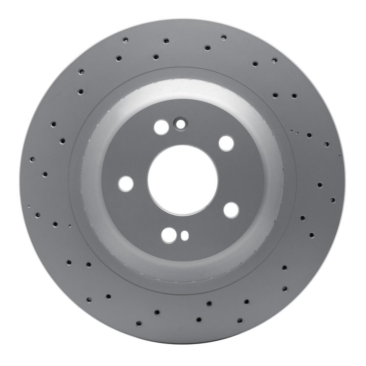 624-63113 GEOSPEC Drilled Rotor [Coated], 2014-2021 Mercedes-Benz, Position: Rear
