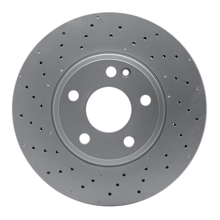 624-63120 GEOSPEC Drilled Rotor [Coated], 2012-2017 Mercedes-Benz, Position: Front