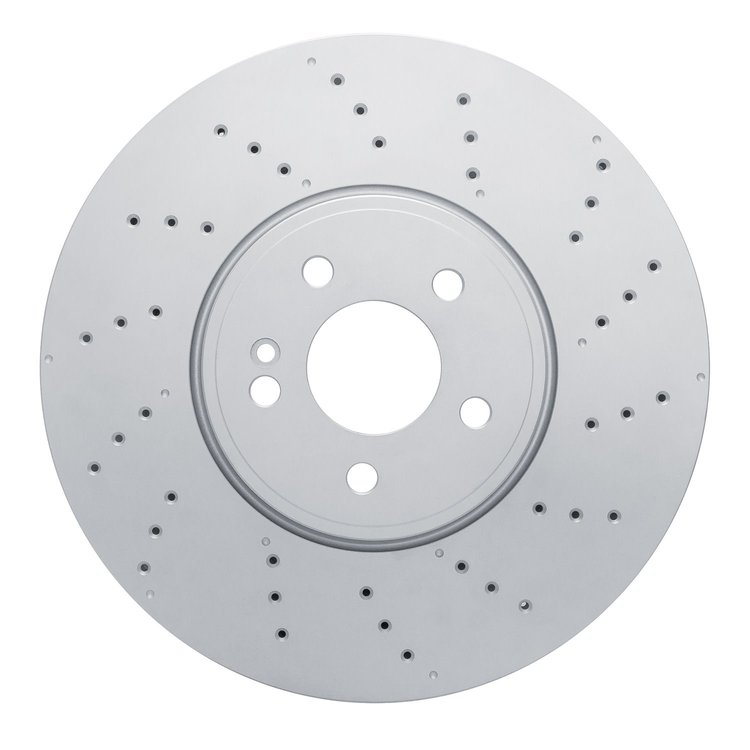 624-63188 GEOSPEC Drilled Rotor [Coated], Fits Select Mercedes-Benz, Position: Front