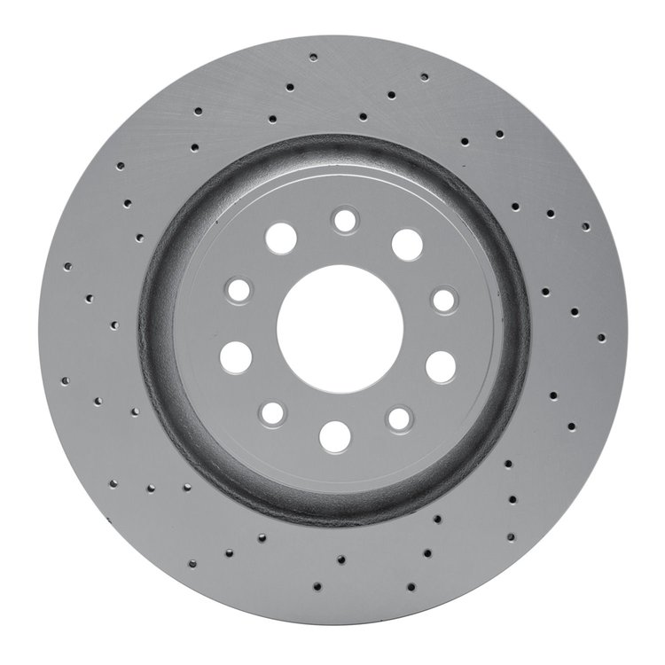 624-79010 GEOSPEC Drilled Rotor [Coated], Fits Select Maserati, Position: Rear