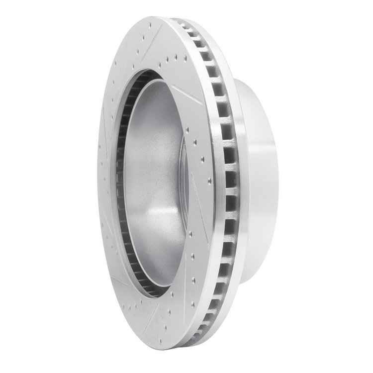 631-40116R Drilled/Slotted Brake Rotor [Silver], Fits Select Multiple Makes/Models, Position: Rear Right,Fr & Rr Right,Rr Right