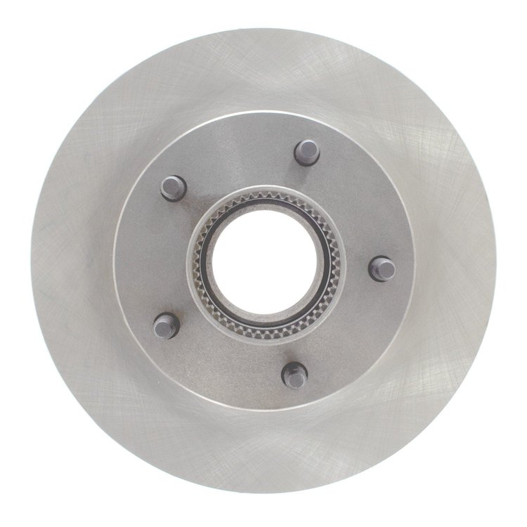 631-54237R Drilled/Slotted Brake Rotor [Silver], 1994-1995 Ford/Lincoln/Mercury/Mazda, Position: Front Right
