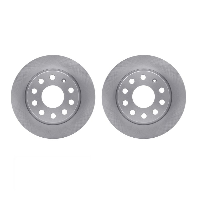 6312-74042 Brake Rotors with 3000-Series Ceramic Brake Pads Kit with Hardware, 2010-2019 Audi/Volkswagen, Position: Rear