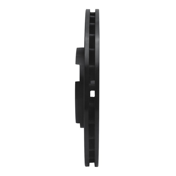 633-80010R Drilled/Slotted Brake Rotor [Black], 1983-1987 Ford/Lincoln/Mercury/Mazda, Position: Front Right