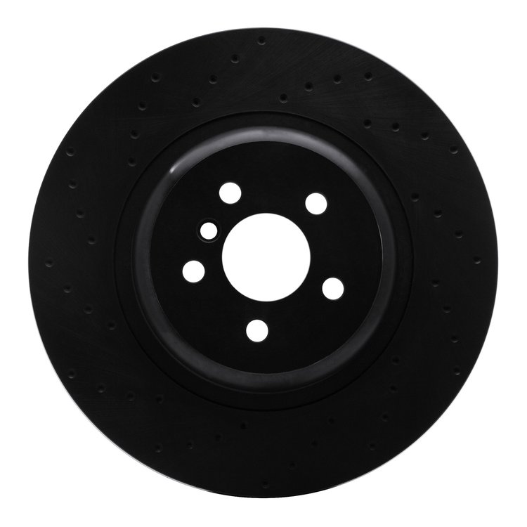 ROTOR-DRILLED/SLOTTED-BLK