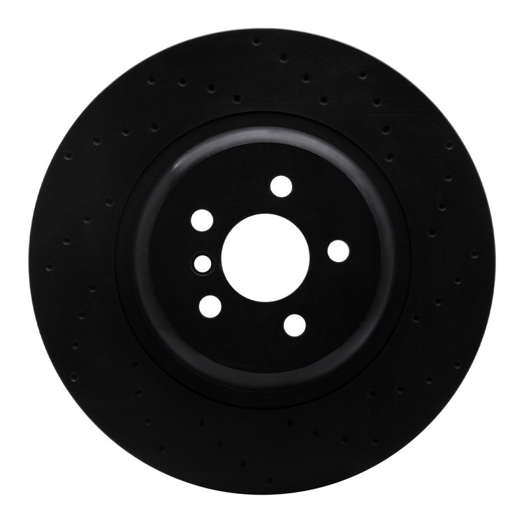 ROTOR-DRILLED/SLOTTED-BLK