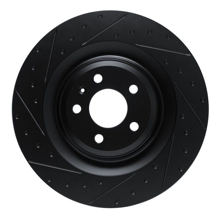 ROTOR-DRILLED/SLOTTED-BLK