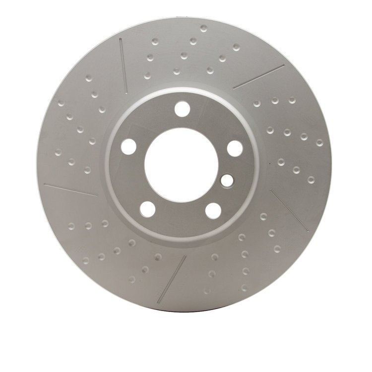 644-31108 GEOSPEC Dimpled & Slotted Rotor [Coated], 2012-2021 BMW, Position: Front