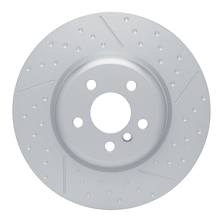644-31197D Rear right GEOSPEC Coated Rotor, Dimpled and Slotted 2020-2024 BMW M440I, 430I Xdrive, M340I, M340Ix, 430I, M440Ix
