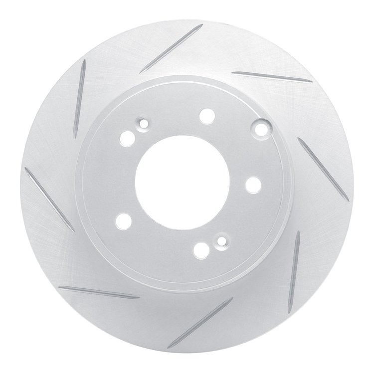 810-03021L Geoperformance Slotted Brake Rotor, 2005-2020 Kia/Hyundai/Genesis, Position: Rear Left