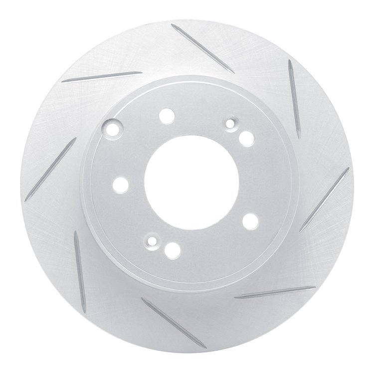 810-03021R Geoperformance Slotted Brake Rotor, 2005-2020 Kia/Hyundai/Genesis, Position: Rear Right