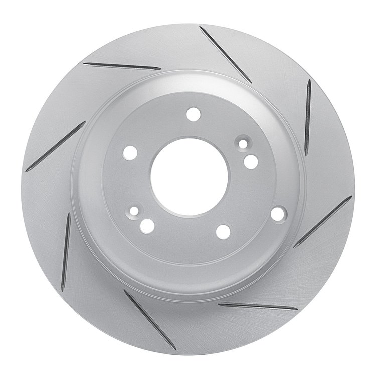 810-03033R Geoperformance Slotted Brake Rotor, 2010-2016 Kia/Hyundai/Genesis, Position: Rear Right