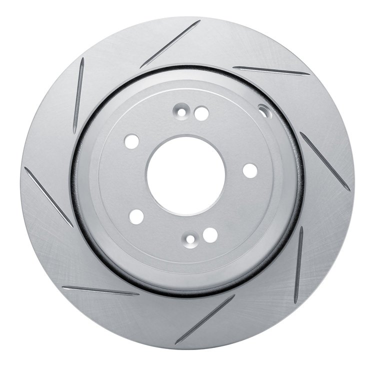 810-03035L Geoperformance Slotted Brake Rotor, 2011-2017 Kia/Hyundai/Genesis, Position: Rear Left