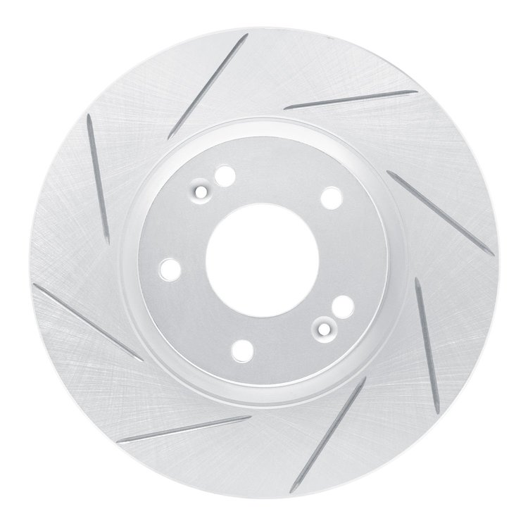 810-03051L Geoperformance Slotted Brake Rotor, 2010-2013 Kia/Hyundai/Genesis, Position: Front Left