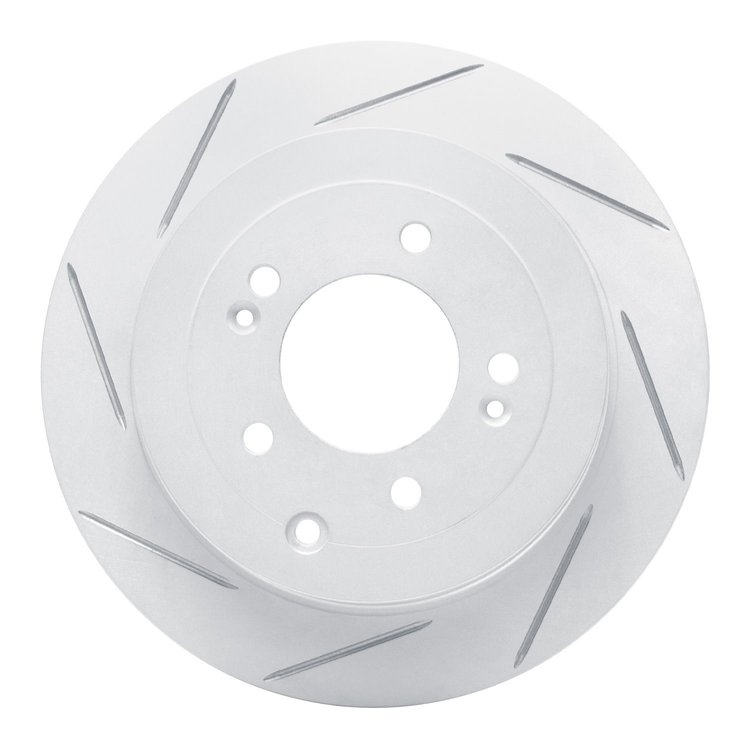 810-03052L Geoperformance Slotted Brake Rotor, Fits Select Kia/Hyundai/Genesis, Position: Rear Left