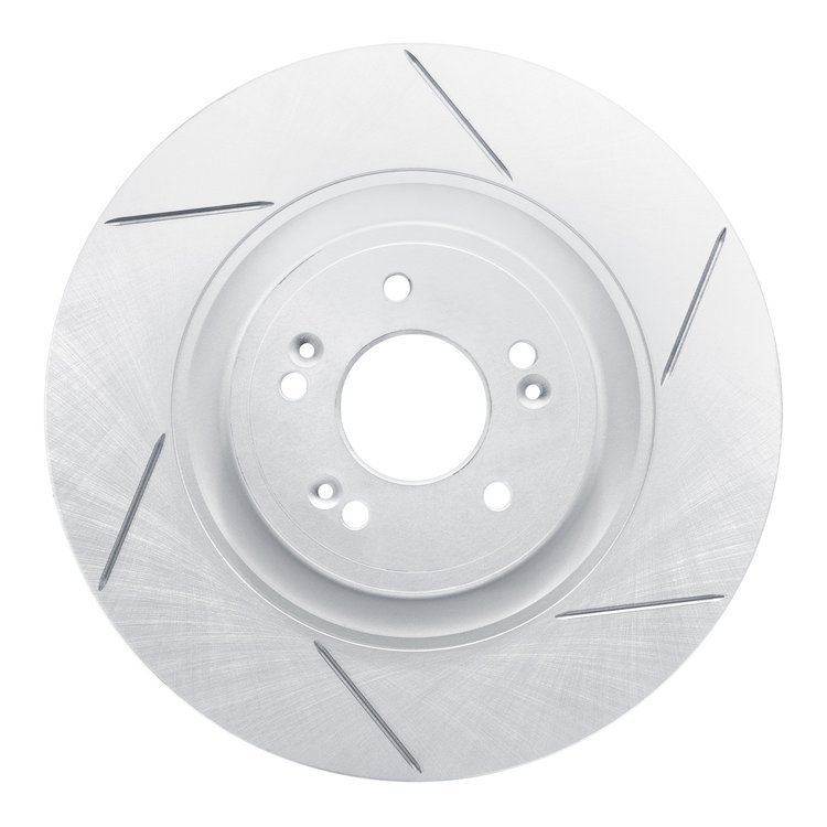 810-03057R Geoperformance Slotted Brake Rotor, 2018-2020 Kia/Hyundai/Genesis, Position: Front Right