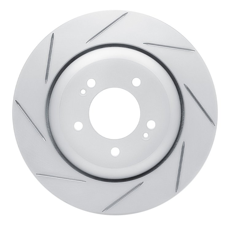810-03062L Geoperformance Slotted Brake Rotor, Fits Select Kia/Hyundai/Genesis, Position: Rear Left