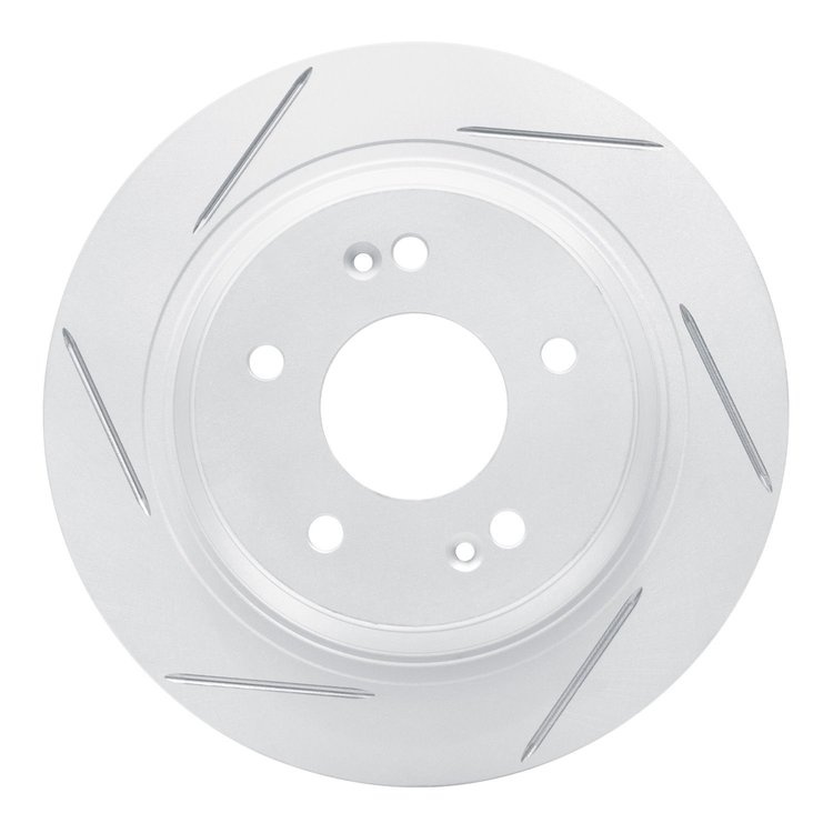810-03063L Geoperformance Slotted Brake Rotor, Fits Select Kia/Hyundai/Genesis, Position: Rear Left