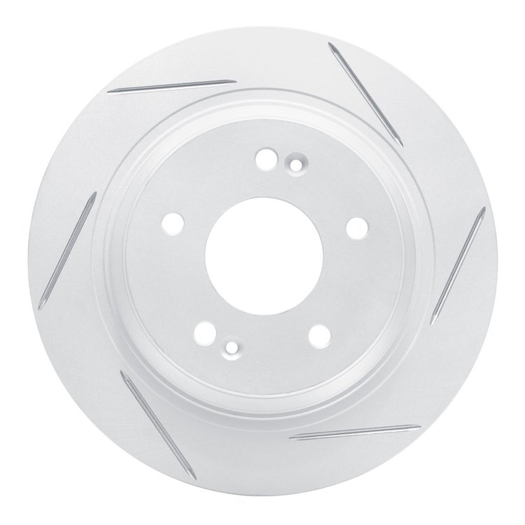 810-03063R Geoperformance Slotted Brake Rotor, Fits Select Kia/Hyundai/Genesis, Position: Rear Right