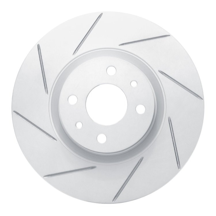 810-07004L Geoperformance Slotted Brake Rotor, 2012-2019 Mopar, Position: Front Left