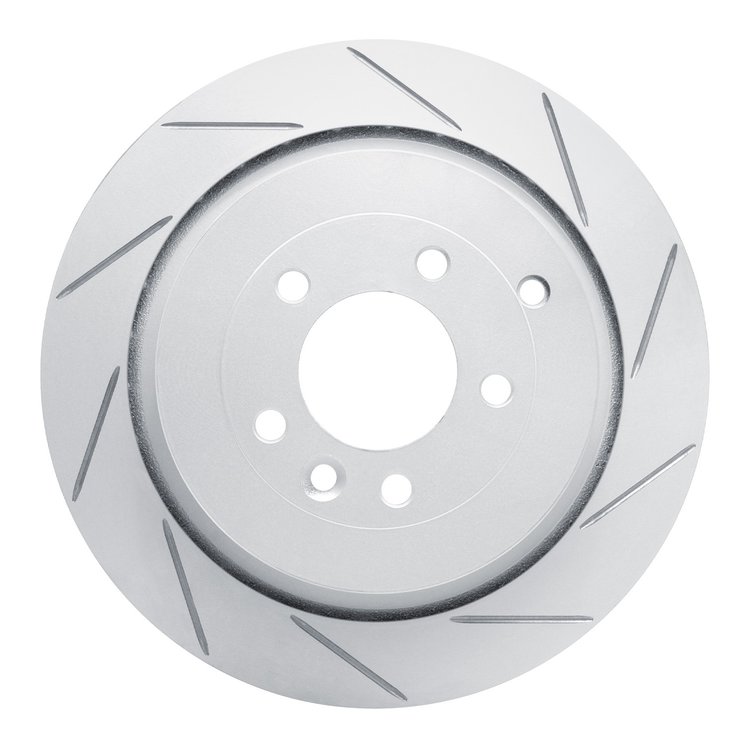 810-11010R Geoperformance Slotted Brake Rotor, 2005-2016 Land Rover, Position: Rear Right