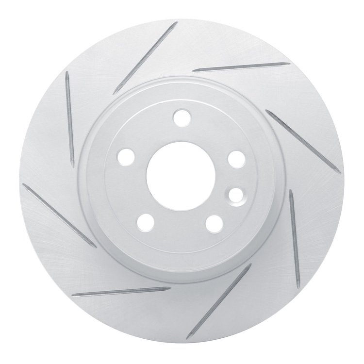 810-11028L Geoperformance Slotted Brake Rotor, 2016-2019 Land Rover, Position: Rear Left