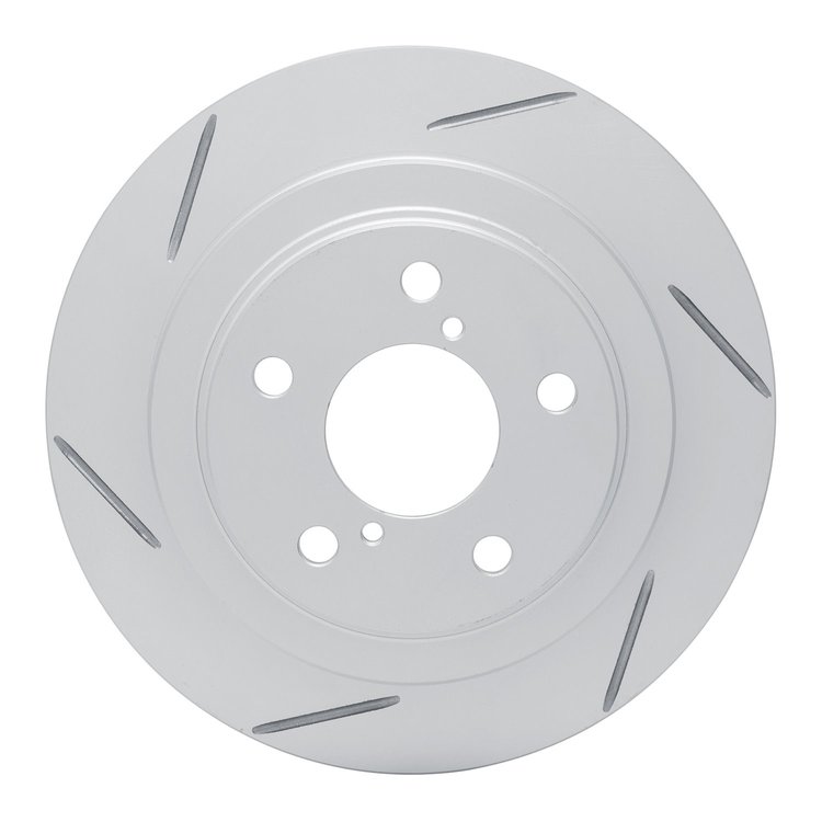 810-13008L Geoperformance Slotted Brake Rotor, 1990-2008 GM, Position: Rear Left