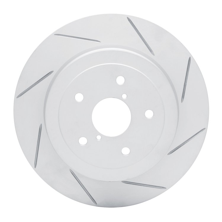 810-13017R Geoperformance Slotted Brake Rotor, 2005-2007 Subaru, Position: Rear Right