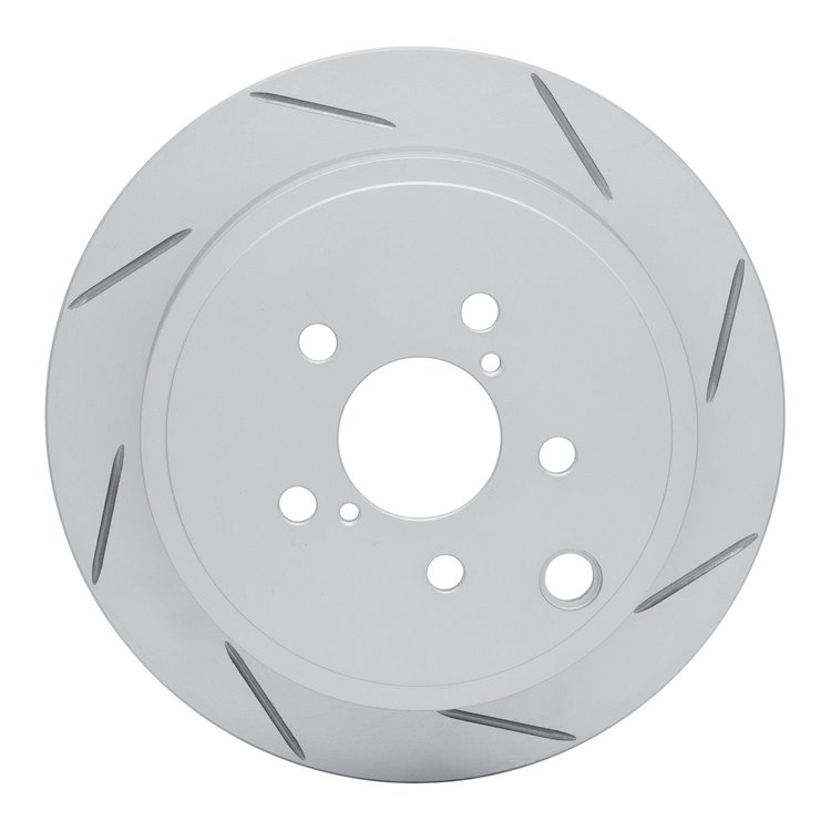 810-13021R Geoperformance Slotted Brake Rotor, 2008-2015 Subaru, Position: Rear Right