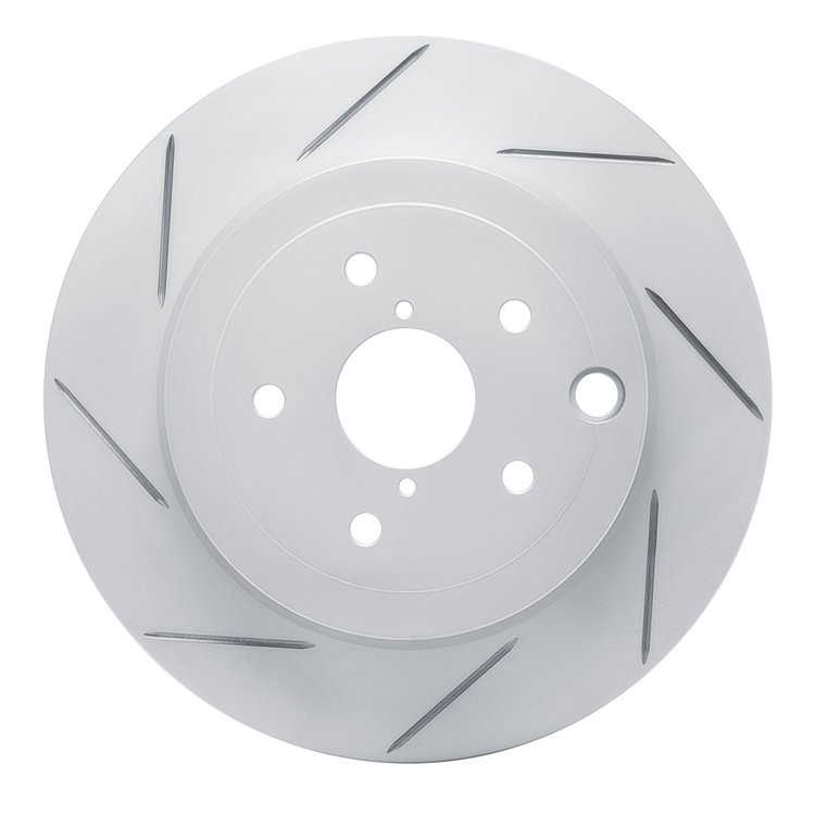 810-13022L Geoperformance Slotted Brake Rotor, 2008-2020 Subaru, Position: Rear Left